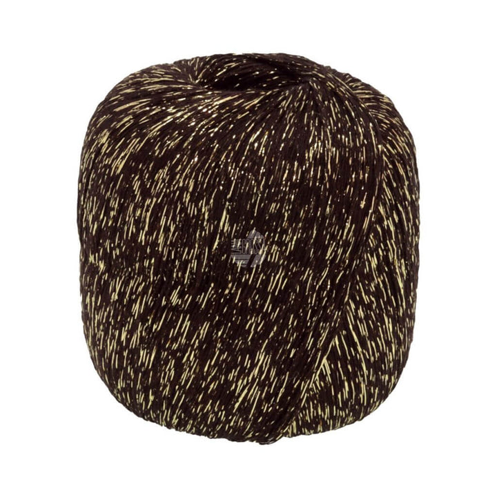 Lana Grossa Brillino, Farbe 33 Schwarz/Gold – Metall und Viskose bei Lieblingsgarn