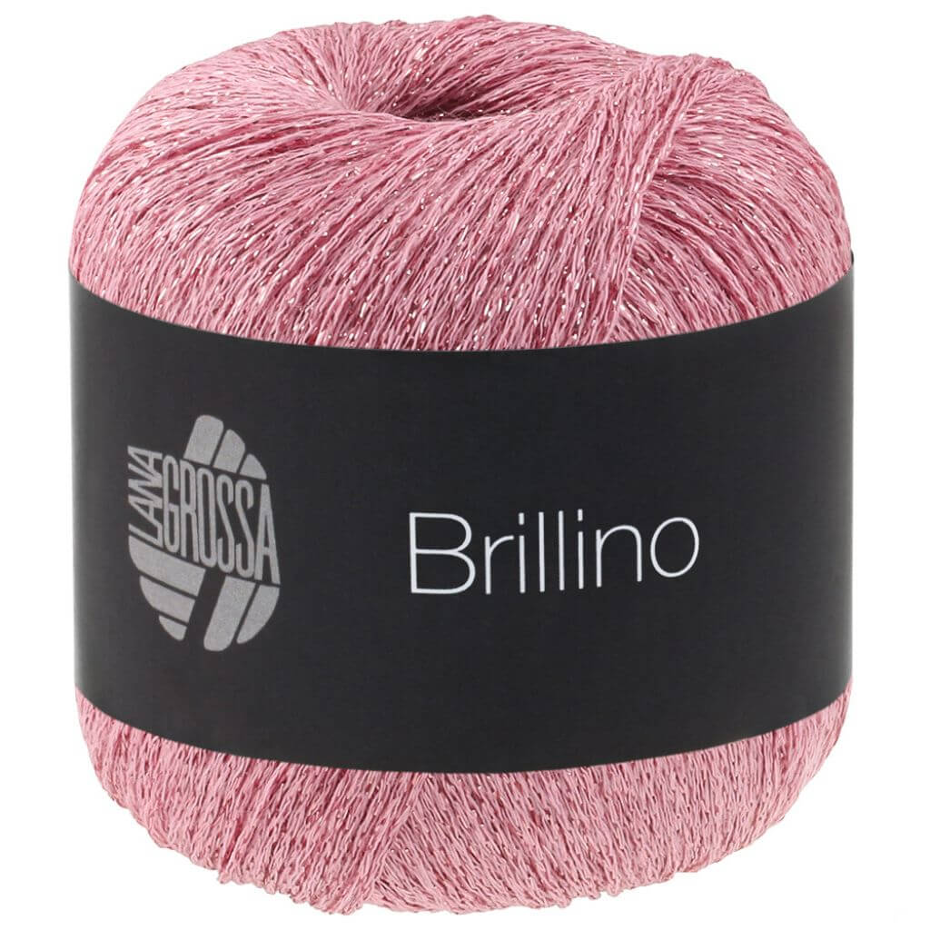 Lana Grossa Brillino, Farbe 50 Rosa – Metall und Viskose bei Lieblingsgarn