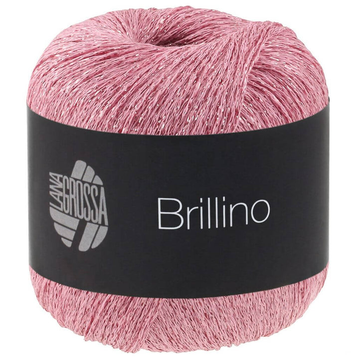 Lana Grossa Brillino, Farbe 50 Rosa – Metall und Viskose bei Lieblingsgarn