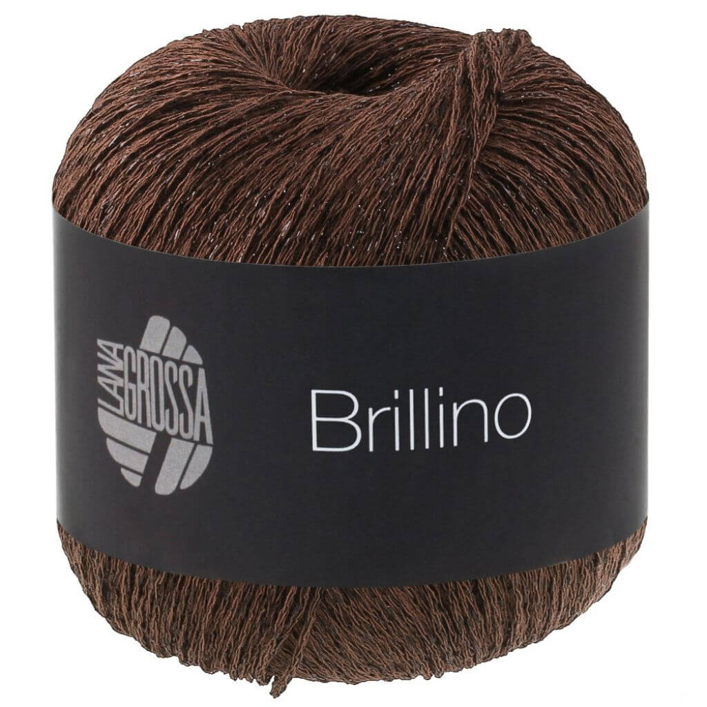 Lana Grossa Brillino, Farbe 53 Mokka/Nougat – Metall und Viskose bei Lieblingsgarn