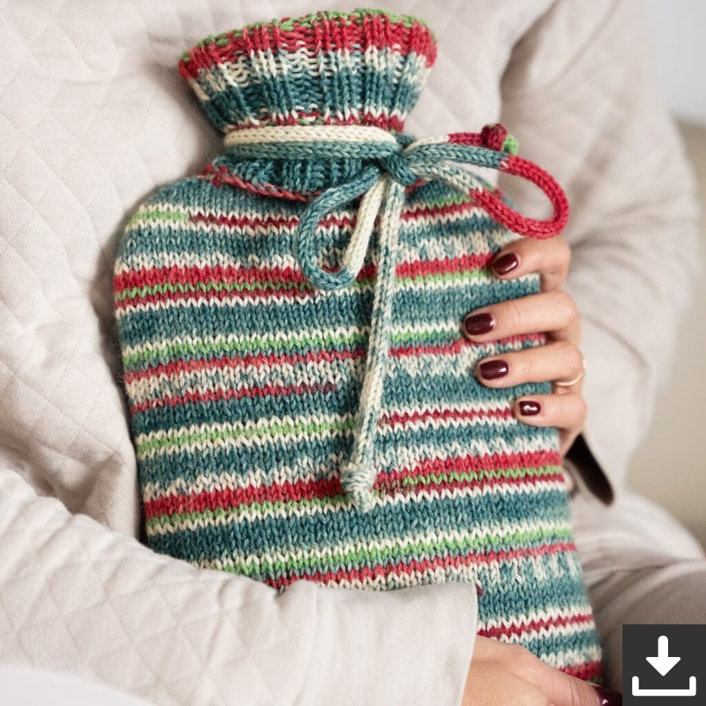 Lana Grossa Pattern Winterliche Wärmflasche Strickset - Lana Grossa (PDF) bei bei bei bei bei bei bei bei bei Lieblingsgarn
