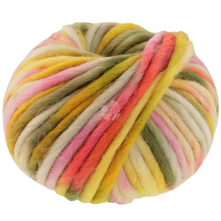 Lana Grossa Confetti, Farbe 19 Hellgelb/Gelb/Grüngelb/Zart /Olivgrün/Rosa/Pink bei Lieblingsgarn