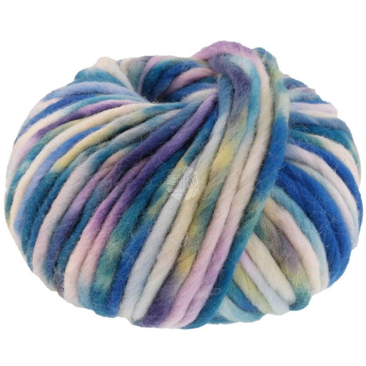 Lana Grossa Confetti, Farbe 21 Rohweiß/Creme/Hell /Tinten /Rauchblau/Graugrün/ Fliederlila bei Lieblingsgarn