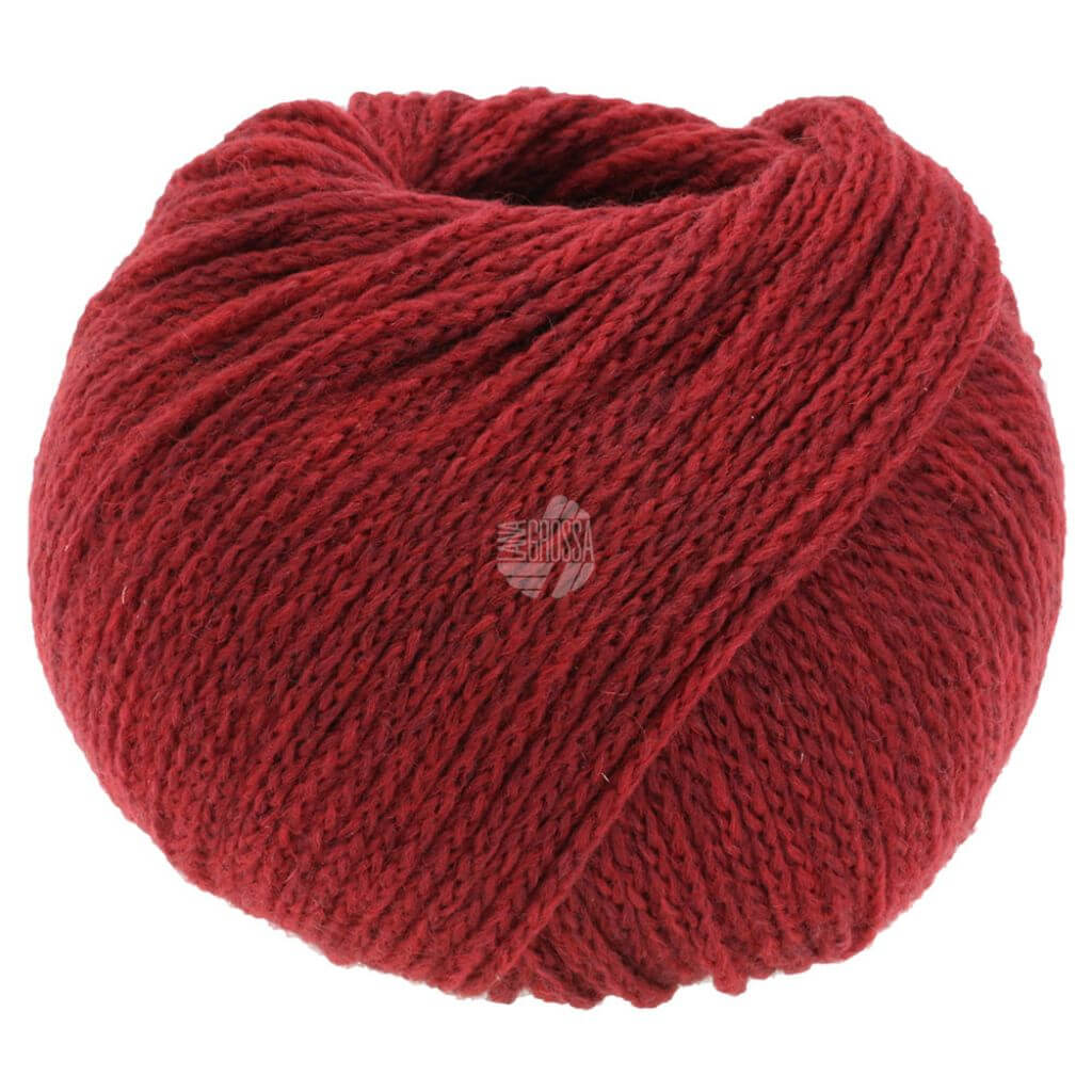 Lana Grossa Cool Merino, Farbe 1 Dunkelrot – Merino und Synthetik bei Lieblingsgarn