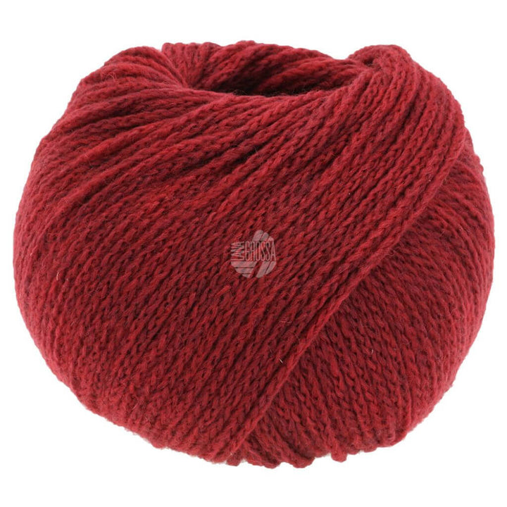 Lana Grossa Cool Merino, Farbe 1 Dunkelrot – Merino und Synthetik bei Lieblingsgarn