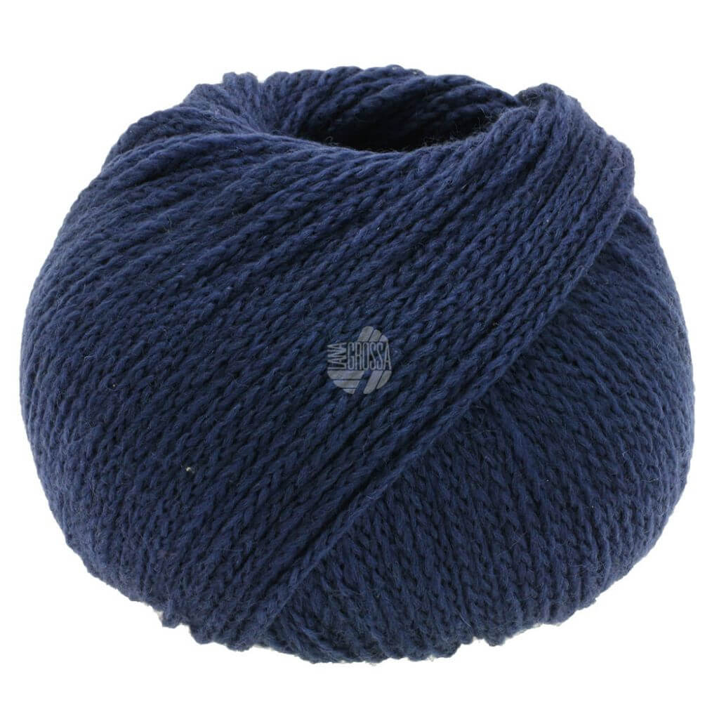Lana Grossa Cool Merino, Farbe 7 Nachtblau – Merino und Synthetik bei Lieblingsgarn
