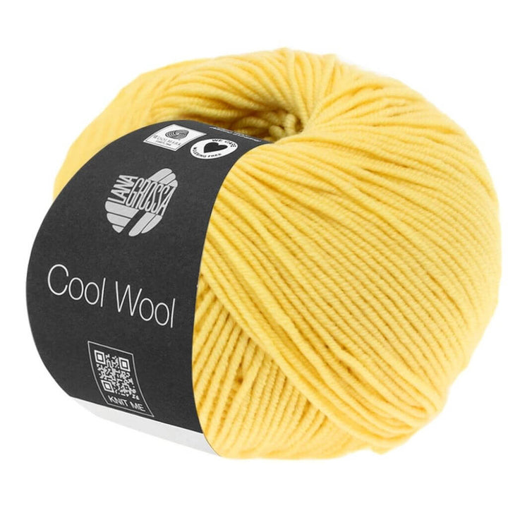 Lana Grossa Cool Wool 50g, Farbe 0411 Vanille – Merino und Schurwolle bei Lieblingsgarn