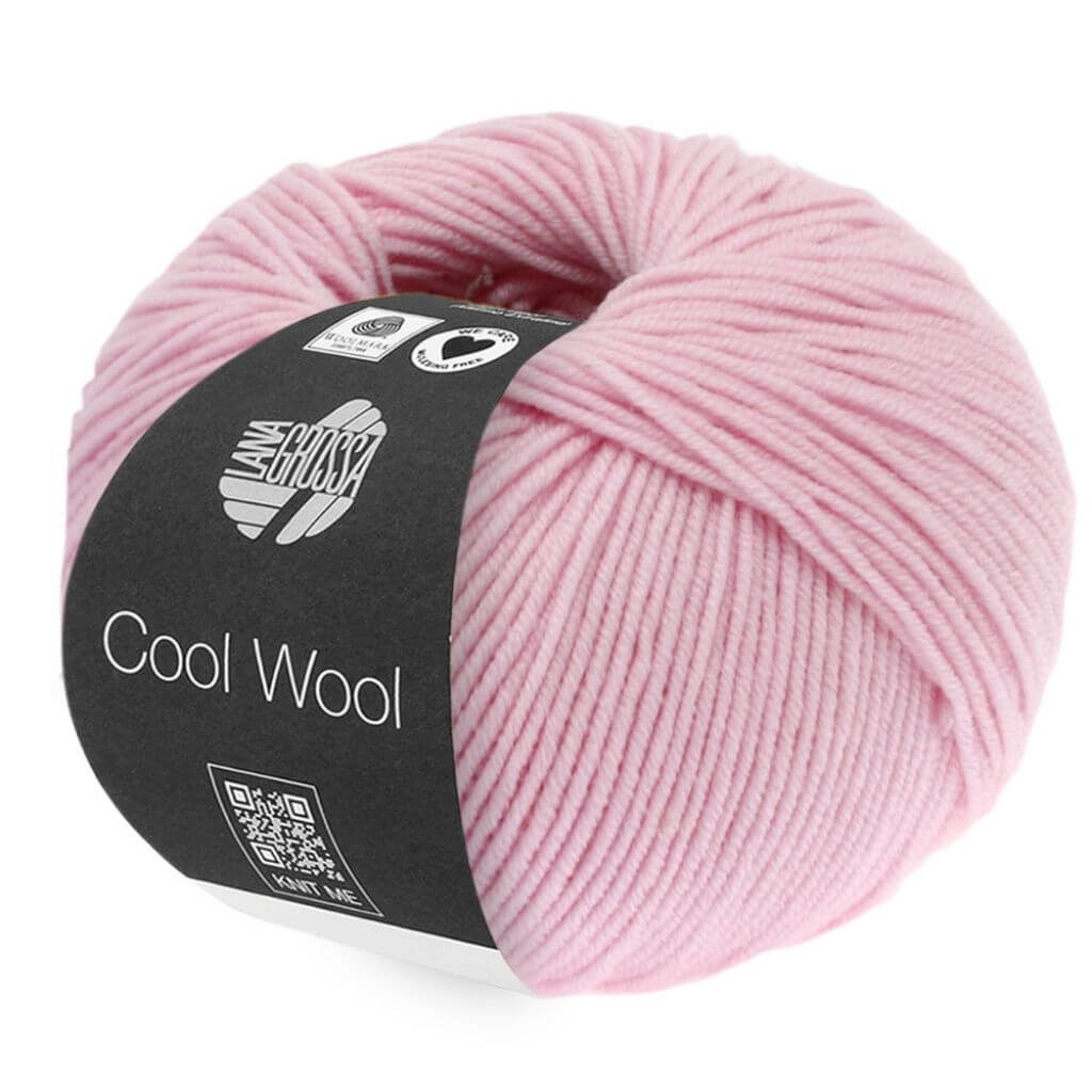 Lana Grossa Cool Wool 50g, Farbe 0452 Rosa – Merino und Schurwolle bei Lieblingsgarn