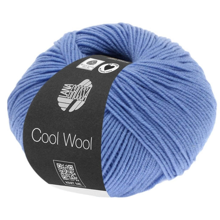 Lana Grossa Cool Wool 50g, Farbe 0463 Kornblume – Merino und Schurwolle bei Lieblingsgarn
