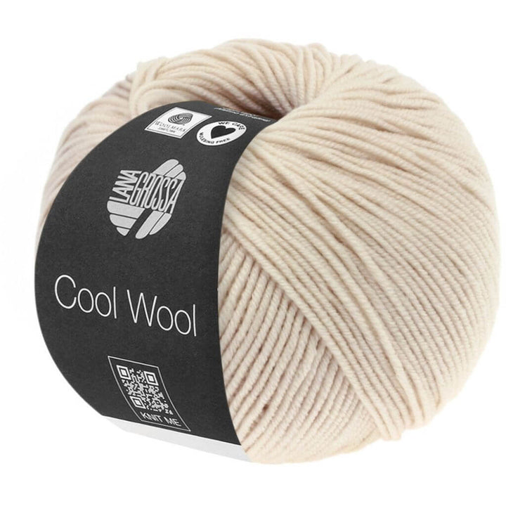 Lana Grossa Cool Wool 50g, Farbe 0590 Natur – Merino und Schurwolle bei Lieblingsgarn