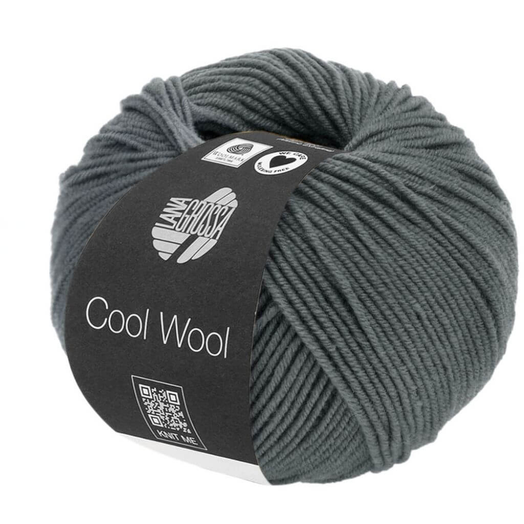 Lana Grossa Cool Wool 50g, Farbe 2064 Grau – Merino und Schurwolle bei Lieblingsgarn