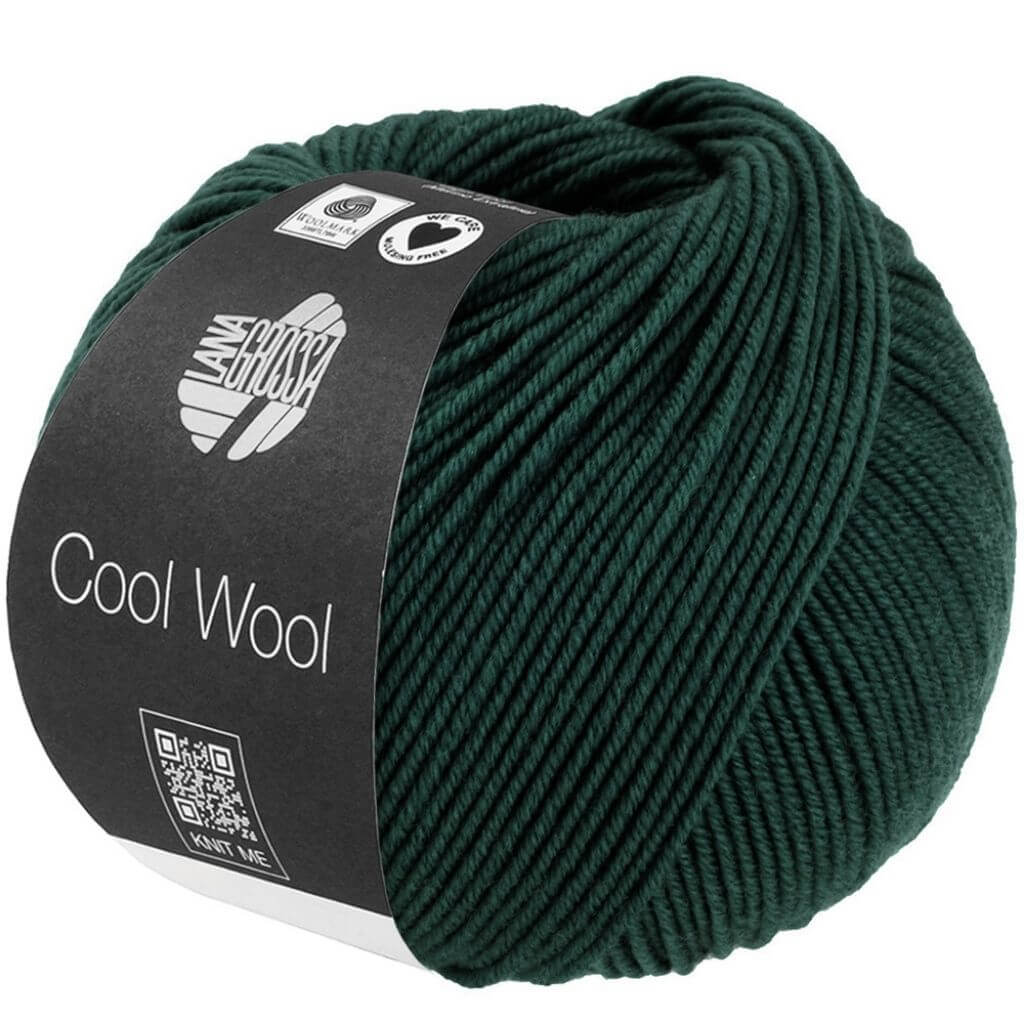 Lana Grossa Cool Wool 50g, Farbe 2120 Dunkelpetrol – Merino und Schurwolle bei Lieblingsgarn
