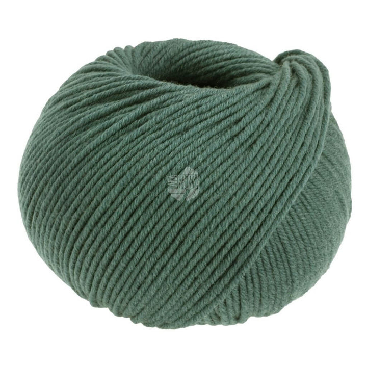 Lana Grossa Cool Wool Big, Farbe 1004 Moosgrün – Merino und Schurwolle bei Lieblingsgarn
