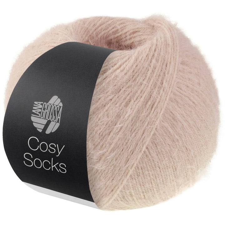 Lana Grossa Cosy Socks, Farbe 9 Beige – Merino und Synthetik bei Lieblingsgarn