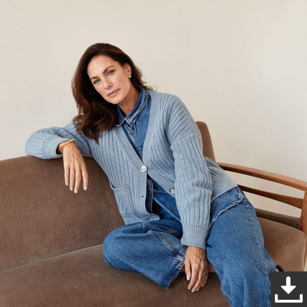 Lana Grossa Pattern Damen Jacke Strickset - Lana Grossa (PDF) bei bei bei bei bei bei bei bei bei bei Lieblingsgarn