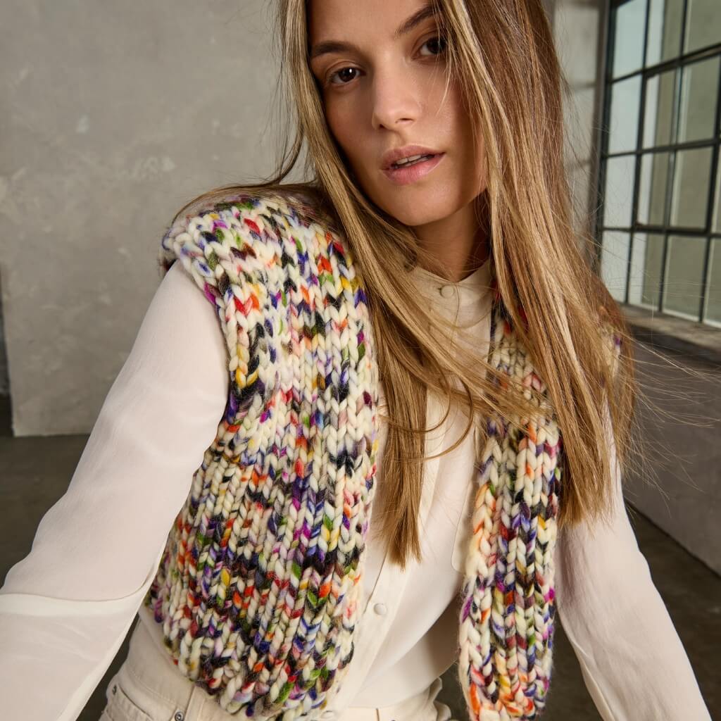 Lana Grossa Pattern Grobstrickweste Strickanleitung - Lana Grossa (PDF) bei bei bei bei bei bei bei bei bei bei Lieblingsgarn