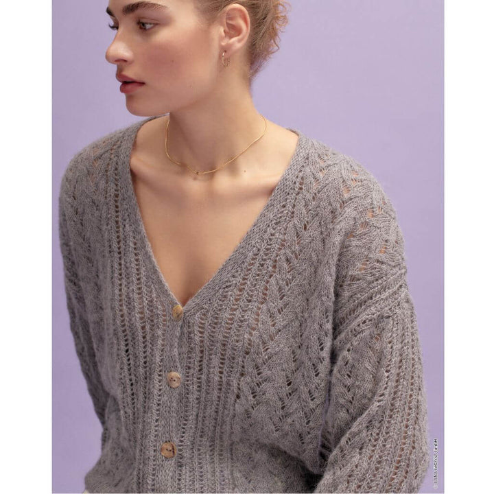 Lana Grossa Pattern Jacke mit Mustermix Strickset - Lana Grossa (PDF) bei bei bei bei bei bei bei bei bei bei Lieblingsgarn