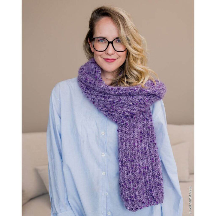 Lana Grossa Pattern Emi Schal Strickanleitung - Lana Grossa (PDF) bei bei bei bei bei bei bei bei bei bei bei Lieblingsgarn