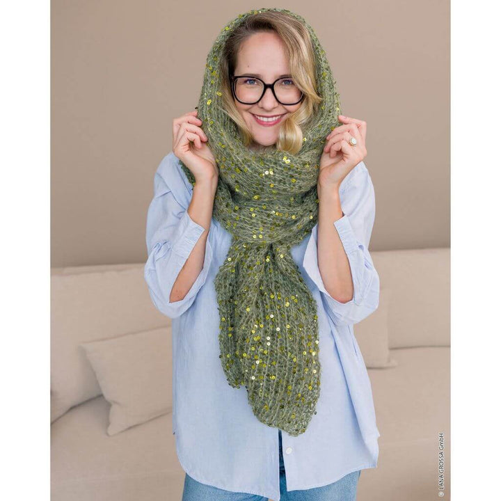 Lana Grossa Pattern Emi Schal Strickanleitung - Lana Grossa (PDF) bei bei bei bei bei bei bei bei bei bei bei Lieblingsgarn
