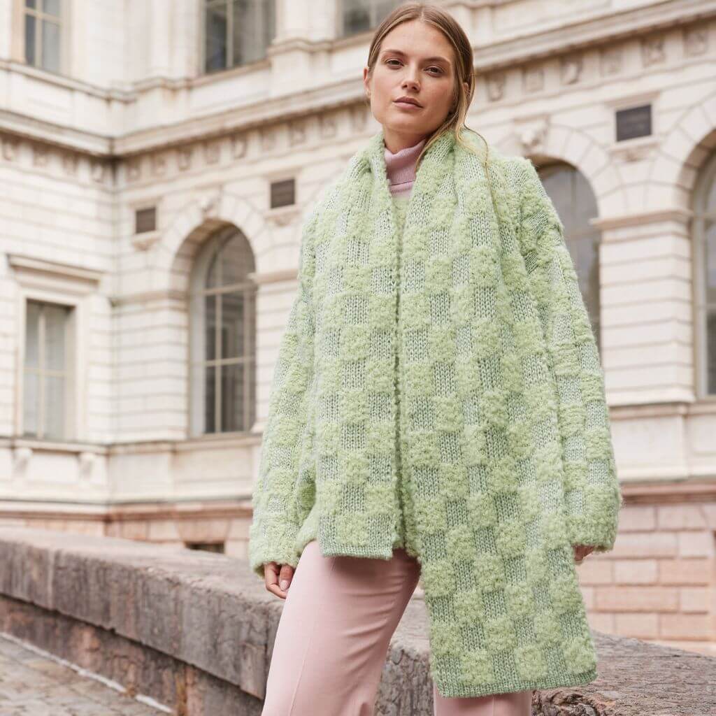 Lana Grossa Schicker Schal Strickanleitung - Lana Grossa (Heft) bei bei bei bei bei bei bei bei bei bei bei bei Lieblingsgarn