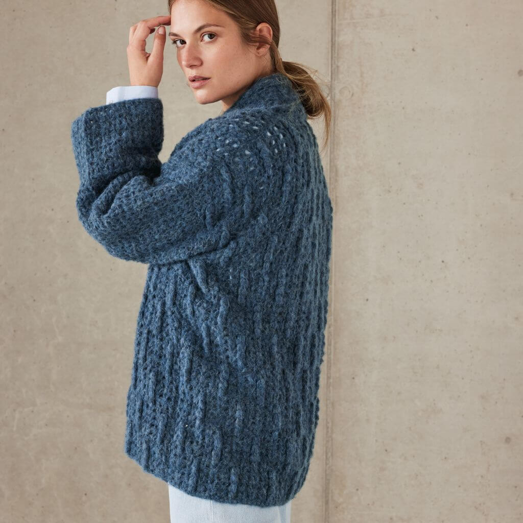 Lana Grossa Lässiger Cardigan Strickanleitung - Lana Grossa (Heft) bei bei bei bei bei bei bei bei bei bei Lieblingsgarn