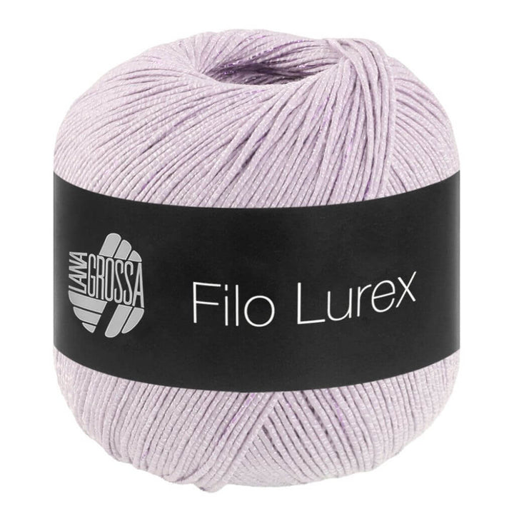 Lana Grossa Filo Lurex, Farbe 8 Flieder – Baumwolle und Synthetik bei Lieblingsgarn