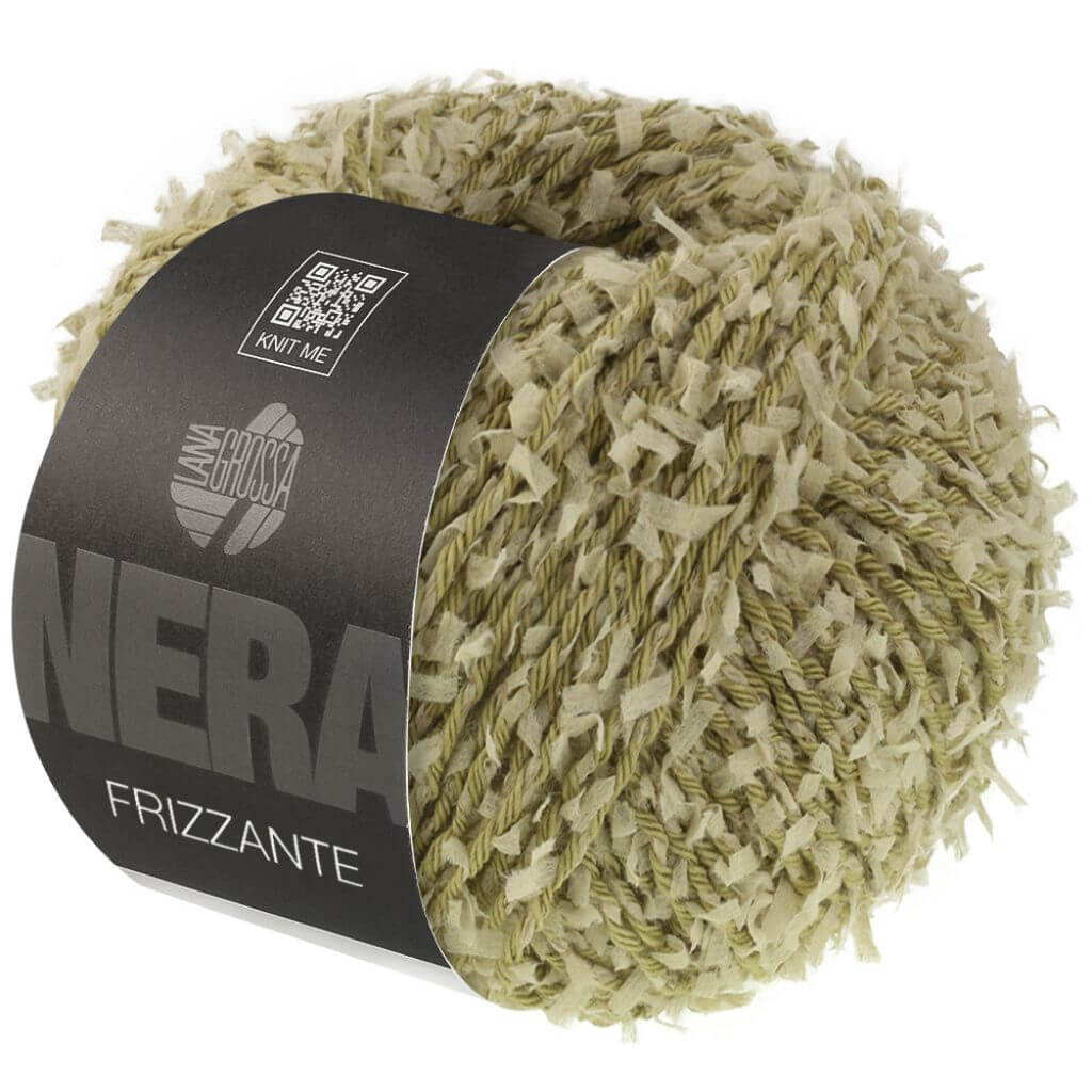 Lana Grossa Frizzante, Farbe 3 Khaki – Baumwolle und Synthetik bei Lieblingsgarn
