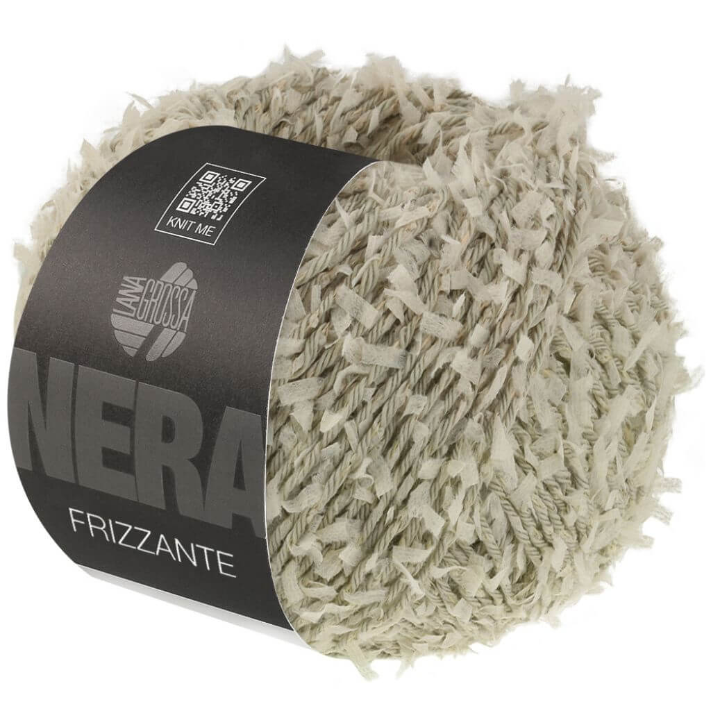 Lana Grossa Frizzante, Farbe 6 Steingrau – Baumwolle und Synthetik bei Lieblingsgarn