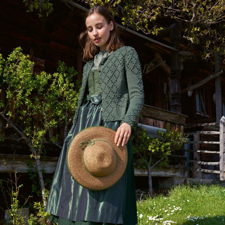 Lana Grossa Pattern Jacke Noppenrautenmuster Strickanlektung - Lana Grossa (Heft) bei bei bei bei bei bei bei Lieblingsgarn