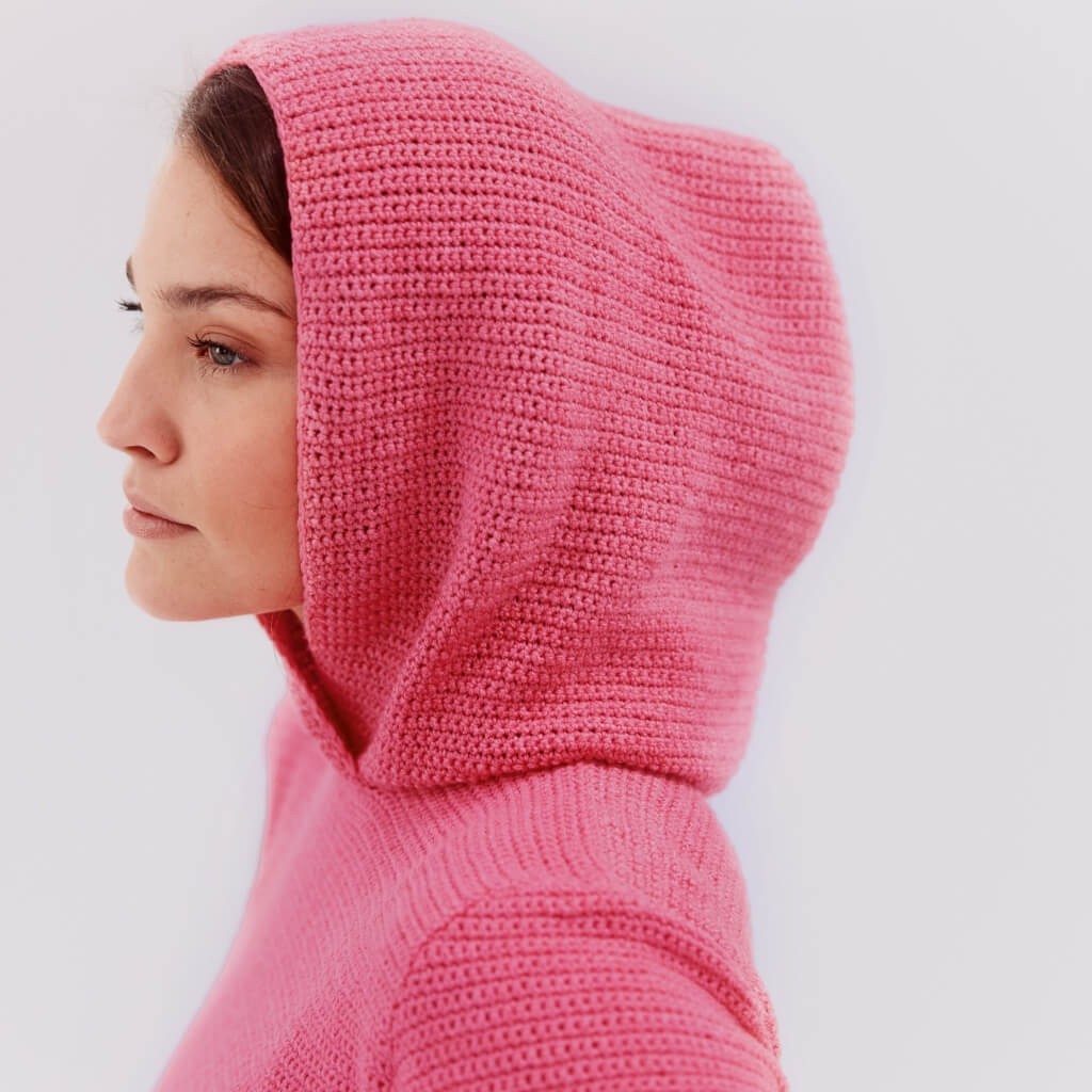 Lana Grossa Kurzarm Hoodie Häkelset - Lana Grossa (PDF) bei bei bei bei bei bei bei bei bei bei bei bei bei Lieblingsgarn