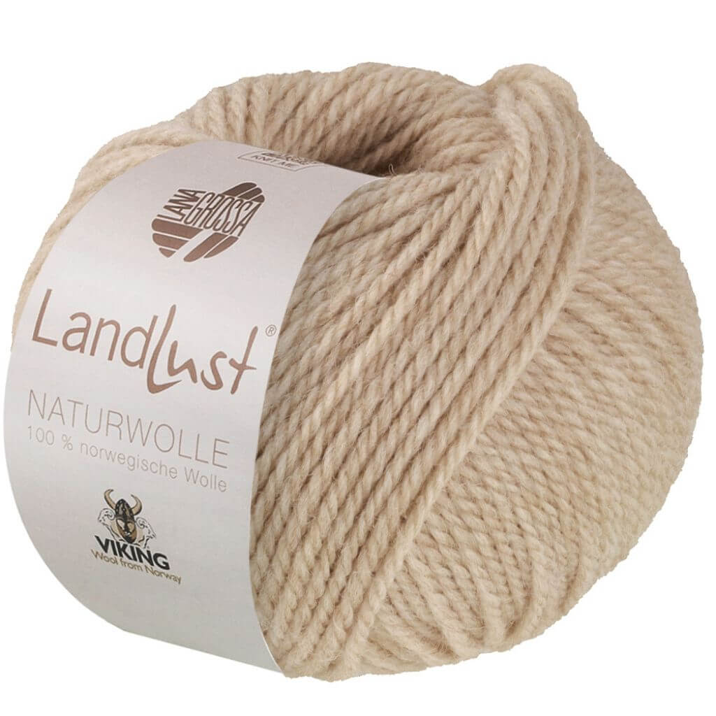 Lana Grossa Landlust Naturwolle, Farbe 18 Grège – Schurwolle bei Lieblingsgarn