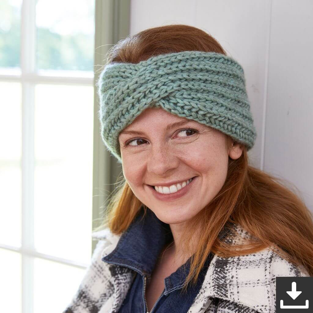 Lana Grossa Pattern Stirnband im Patentmuster Strickset - Lana Grossa (PDF) bei bei bei bei bei bei bei bei bei Lieblingsgarn