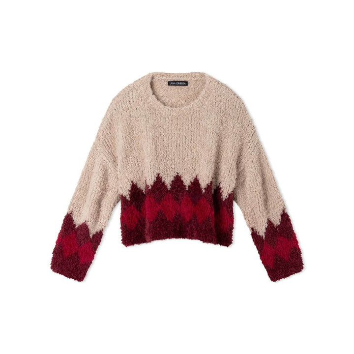 Lana Grossa Kinderpullover mit Zackenmuster Strickanleitung – Bild 2 von 4 bei bei bei bei bei bei bei bei Lieblingsgarn