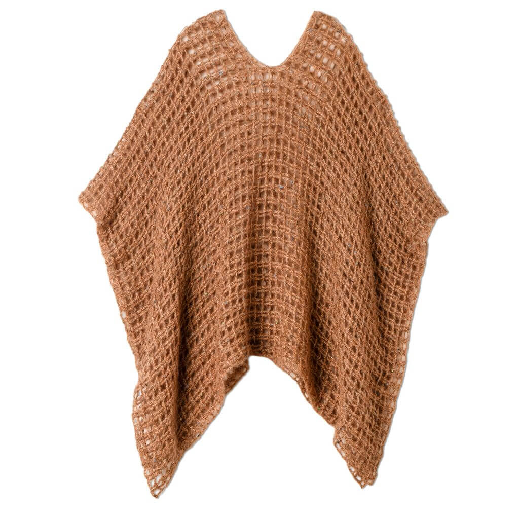 Lana Grossa Pattern Poncho Gittermuster Häkelanleitung - Lana Grossa (Heft) bei bei bei bei bei bei bei bei Lieblingsgarn