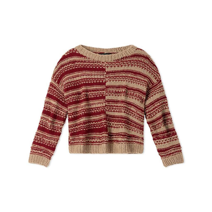 Lana Grossa Kinderpullover mit gespiegeltem Streifenmuster Strickanleitung – Bild 2 von 5 bei bei bei bei bei Lieblingsgarn