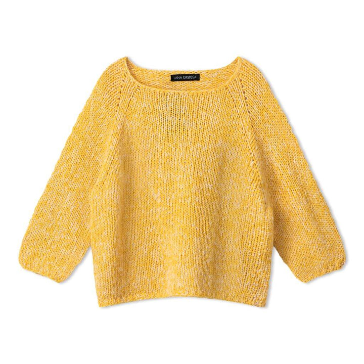 Lana Grossa Pattern Kurzarmpulli mit Raglanpasse Strickanleitung - Lana Grossa (Heft) bei bei bei bei bei bei Lieblingsgarn