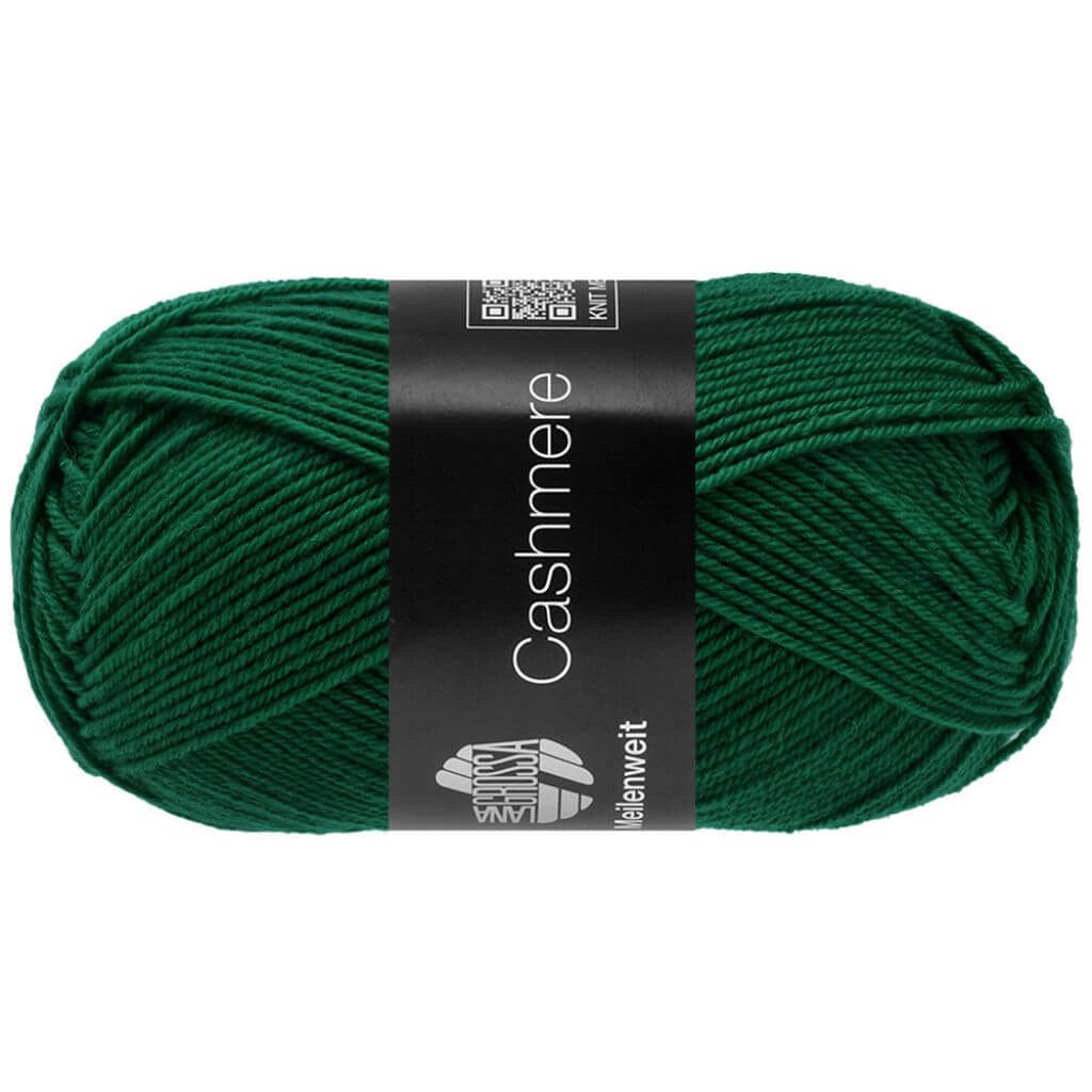 Lana Grossa Meilenweit 50 Cashmere, Farbe 72 Tiefseegrün – Kaschmir, Polyamid und Schurwolle bei Lieblingsgarn