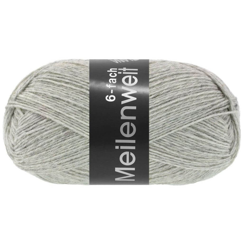 Lana Grossa Meilenweit 6-F 150 Mélange, Farbe 9244 – Polyamid und Schurwolle bei Lieblingsgarn