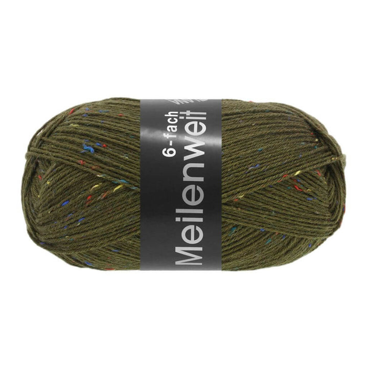 Lana Grossa Meilenweit 6-F 150 Tweed, Farbe 9248 – Polyamid und Schurwolle bei Lieblingsgarn