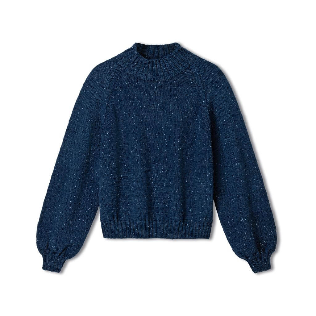 Lana Grossa Pattern Raglanpullover mit Stehkragen Strickanleitung - Lana Grossa (Heft) bei bei bei bei bei Lieblingsgarn