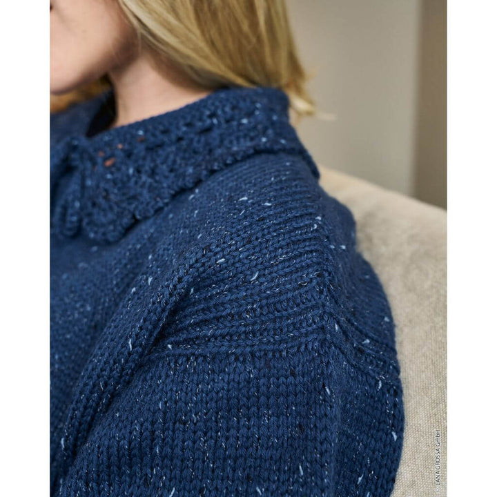 Lana Grossa Pattern Raglanpullover mit Stehkragen Strickanleitung - Lana Grossa (Heft) bei bei bei bei bei Lieblingsgarn