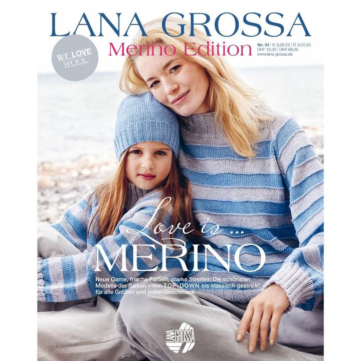 Lana Grossa Merino Edition Nr. 4 bei bei bei bei bei bei bei bei bei bei Lieblingsgarn