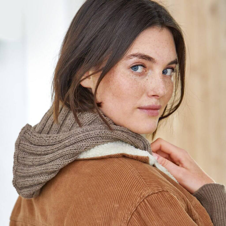 Lana Grossa Pattern Kapuzenloop Merino Uno - Lana Grossa (PDF) bei bei bei bei bei bei bei bei bei bei Lieblingsgarn
