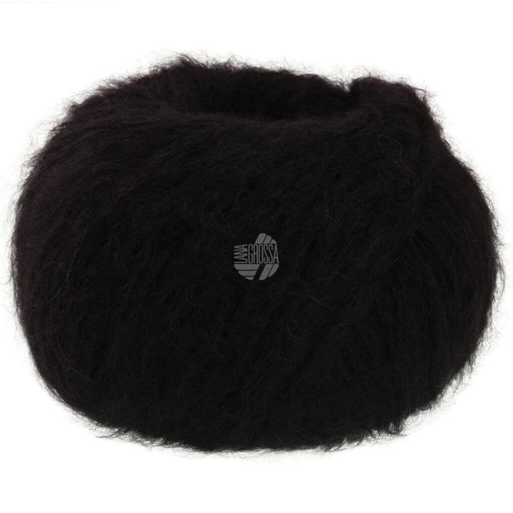 Lana Grossa Mohair Di Gio, Farbe 16 Schwarz – Merino und Mohair bei Lieblingsgarn