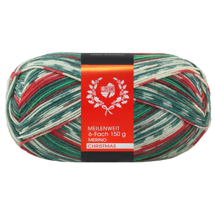 Lana Grossa Meilenweit 6-fach Merino Christmas bei bei bei bei bei bei bei bei bei bei Lieblingsgarn