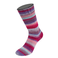 5454 - Fuchsia/Mint/Graubraun/Lilablau/Rosa/Mauve