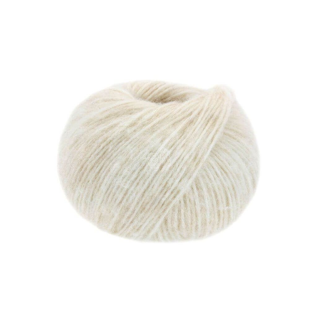 Lana Grossa Natural Alpaca Pelo, Farbe 5 Rohweiß/Zartbeige – Alpaka, Baumwolle und Merino bei Lieblingsgarn