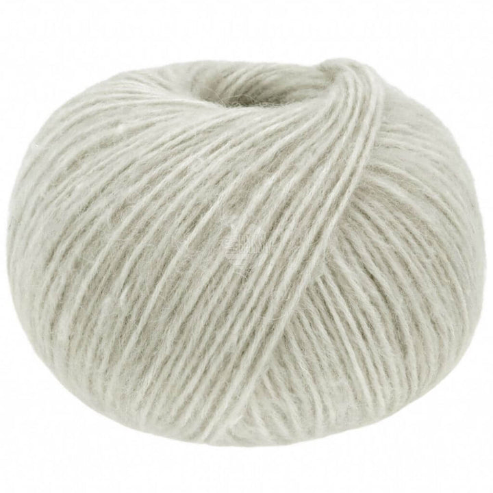 Lana Grossa Natural Alpaca Pelo, Farbe 36 Rohweiß/Lichtgrau – Alpaka, Baumwolle und Merino bei Lieblingsgarn