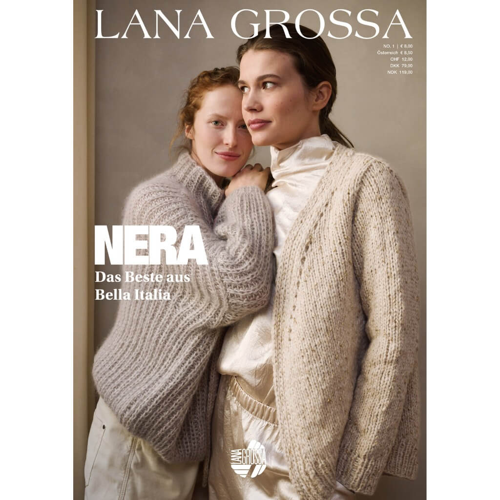 Lana Grossa Heft Nera Nr. 1 bei bei bei bei bei bei bei bei bei bei bei bei bei bei bei Lieblingsgarn