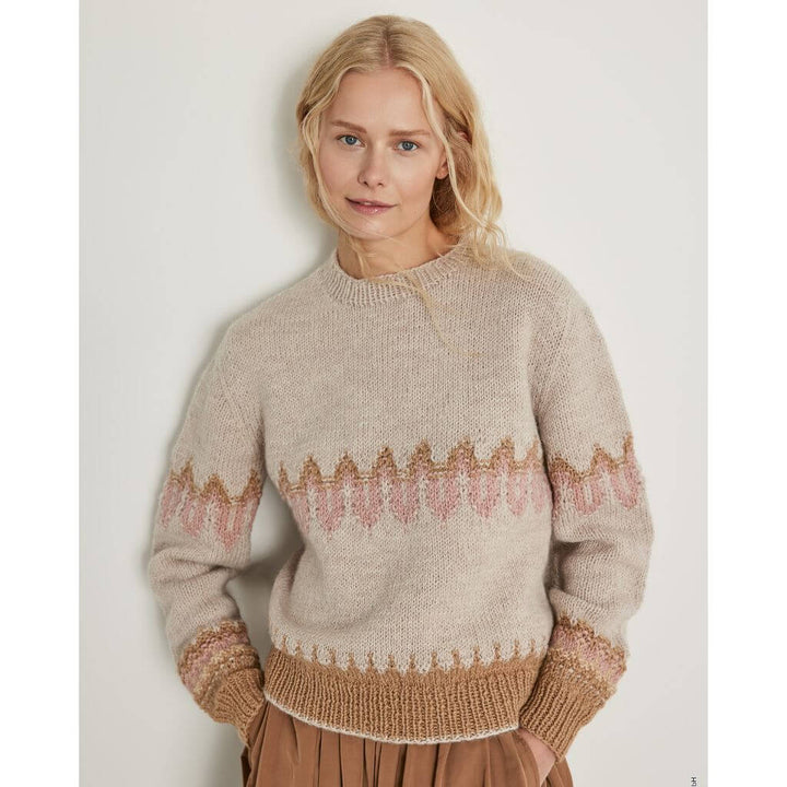 Lana Grossa Pullover mit Jacquardmuster Strickanleitung - Lana Grossa (Heft) bei bei bei bei bei bei bei bei Lieblingsgarn